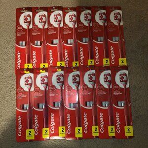 Colgate Optic White Toothbrush Lot of (14) 2ct Total Soft Bristle New Unopened